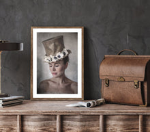 Ladda upp bild till gallerivisning, Floral Hat poster - TOVE FRANK
