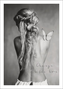 Anjali - "Change takes time" poster - TOVE FRANK