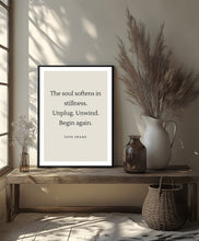 Ladda upp bild till gallerivisning, &quot;Begin again&quot; poster - TOVE FRANK
