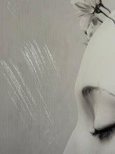 Ladda upp bild till gallerivisning, Between Mind and Machine | Studio Sale – Handmålat provtryck - TOVE FRANK
