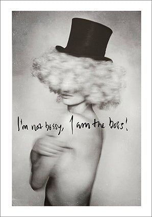 BOSS - Handskrift, unika exemplar - Limited edition - TOVE FRANK