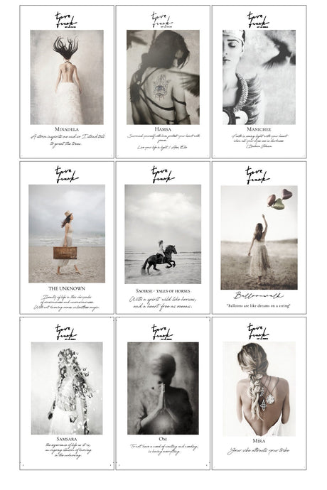 SET OF TAGS - Bohemian poetry - TOVE FRANK